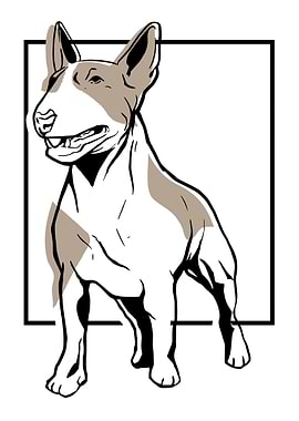 Bull Terrier dog