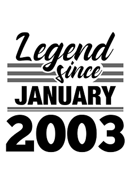 Legend Since January 2003