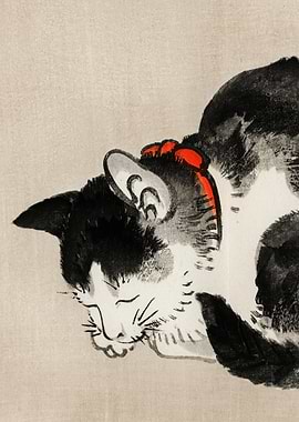 Sleeping Cat Traditional J