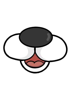 Panda Face art lovers cute