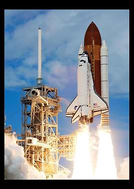 Space Shuttle Launch Galax