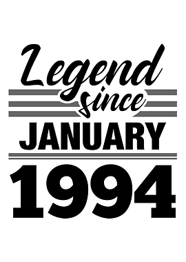 Legend Since January 1994