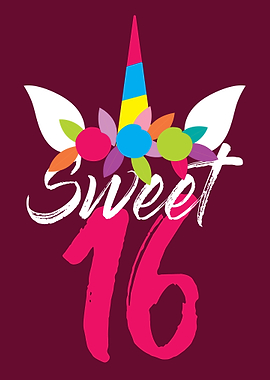 Sweet Sixteen Unicorn