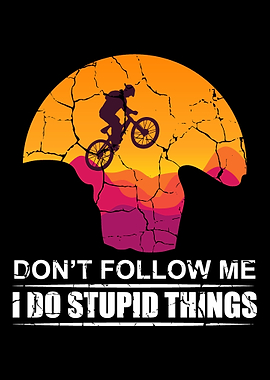 Dont Follow Me I Do Stupi