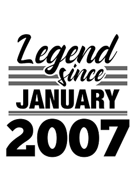 Legend Since January 2007