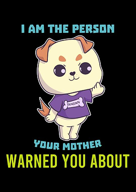 Dog Nope No gift funny say