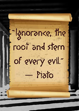 Plato root of every evil