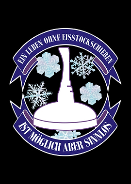 Eisstockschieen Geschenk