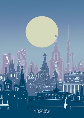 moscow city minimal 2