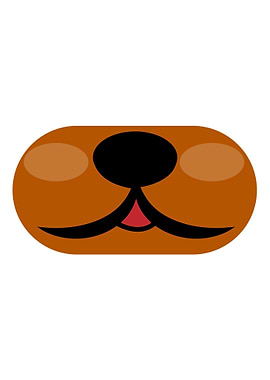 bear Face art lovers cute