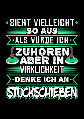 Denke An Stockschiessen