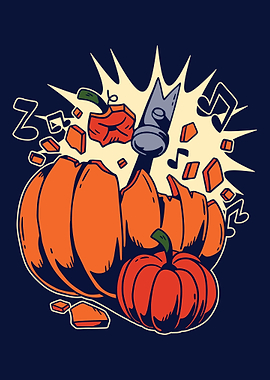 Pumpkin is destroying