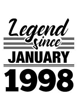 Legend Since January 1998
