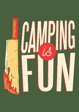 Camping Fun horror knife
