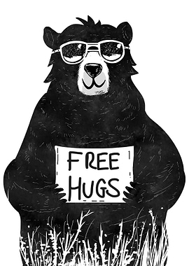 Free Hugs from Bear