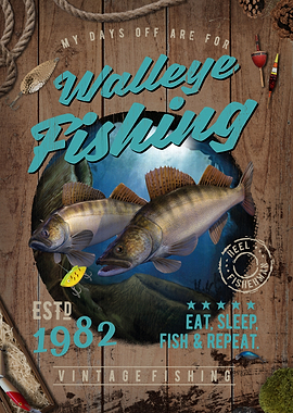 Fishing Walleye Fishermen
