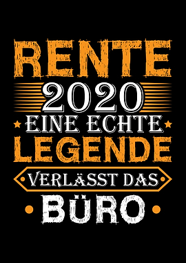 Rente 2020 Legende Bro