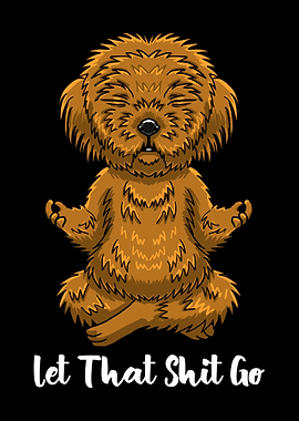 Let Shit Go Doodle Yoga