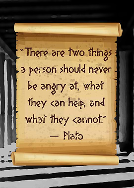 Plato no anger