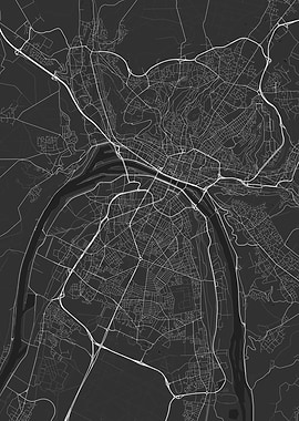 Rouen France Map