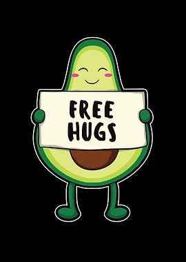 Free Hugs Avocado