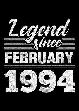 Legend Since February 1994