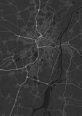 Strasbourg France Map