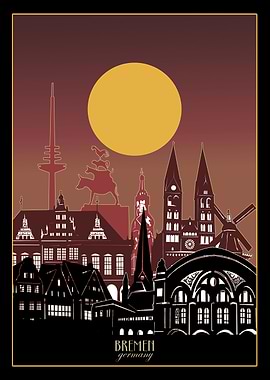 bremen city minimal 3
