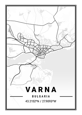 Varna Light City Map