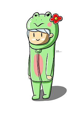 Frog Costume Cartoon