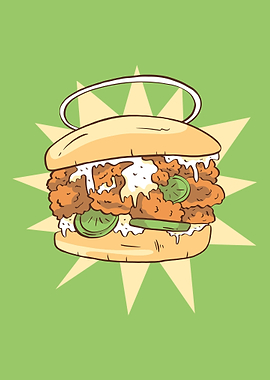 sandwich juicy chicken