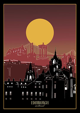 edinburgh city minimal 3