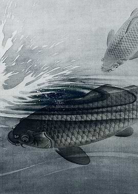 Carps Traditional Japanese