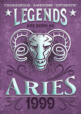 Born As Aries 1999 Gift