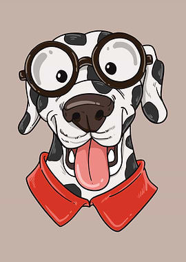 Quirky Dalmatian