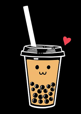 Boba Bubble Drink Kawaii