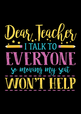 Teacher I Talk To Everyone