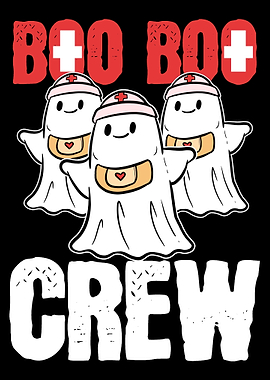 Boo Boo Crew Nurse Or Medi