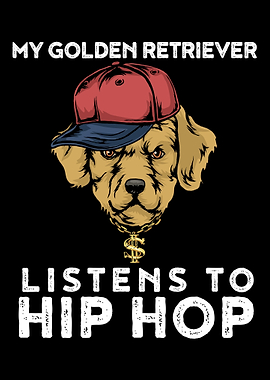 Hip Hop Golden Retriever