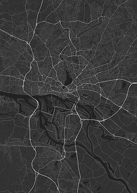 Hamburg Germany Map
