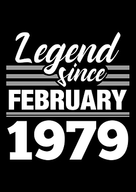 Legend Since February 1979