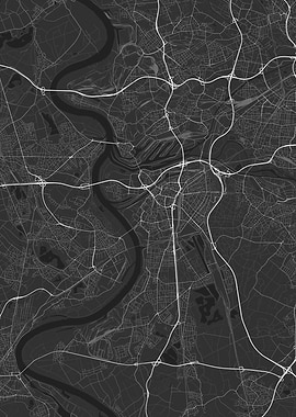 Duisberg Germany Map