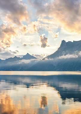 Morning at Traunsee 2