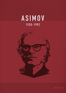 Asimov Author Art