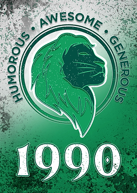 Leo 1990 Birthday Gift