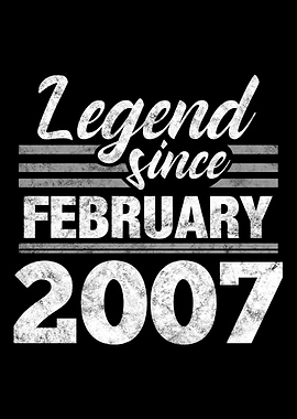 Legend Since February 2007