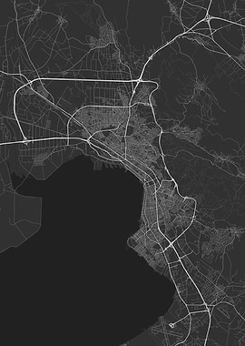 Thessaloniki Greece Map