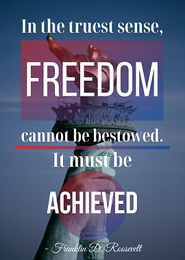 USA freedom quote