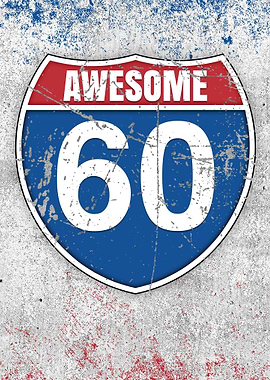 Awesome 60th Old Gift