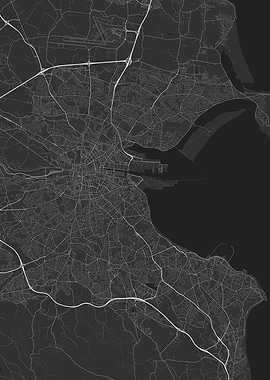 Dublin Ireland Map